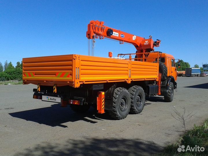 КАМАЗ 43118-1017-10 с КМУ, 2023