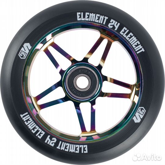 Колесо skip WHL19 110x24 mm неохром Ana1116