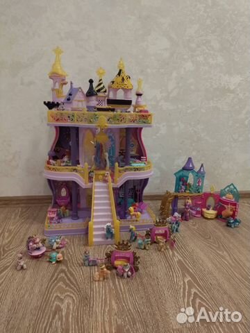 MyLittlePony большой замок canterlot