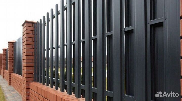 Штакетник фигурный