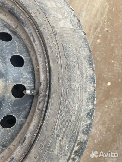 Липучки на r16 стояли на Тойота королла