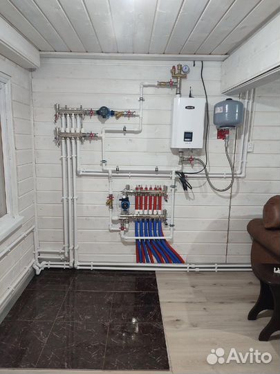Устанавка радиаторов/монтаж отопления/сантехник