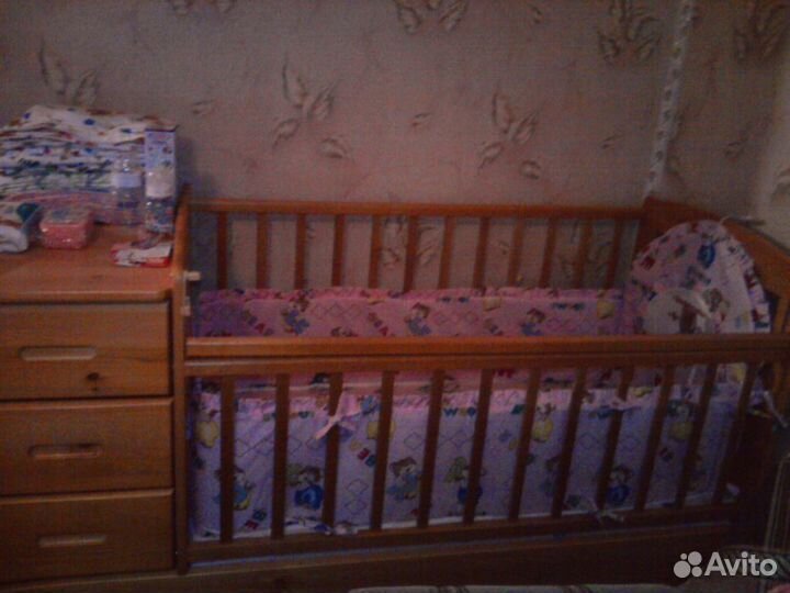 Детская кроватка трансформер