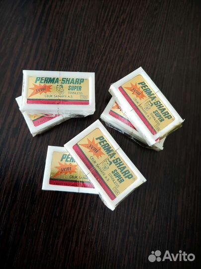 Новые лезвия для бритья Perma-sharp Турция