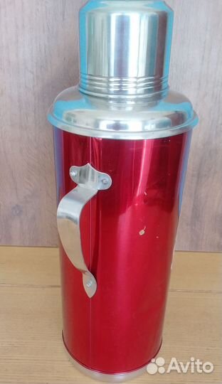 Термос с ручкой СССР 2 л олень