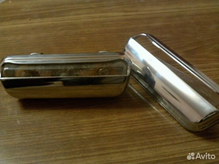 Подсветка заднего номера ваз2101 СССР хром металл