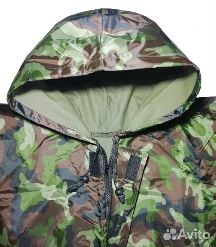 Плащ-дождевик туристический Шторм