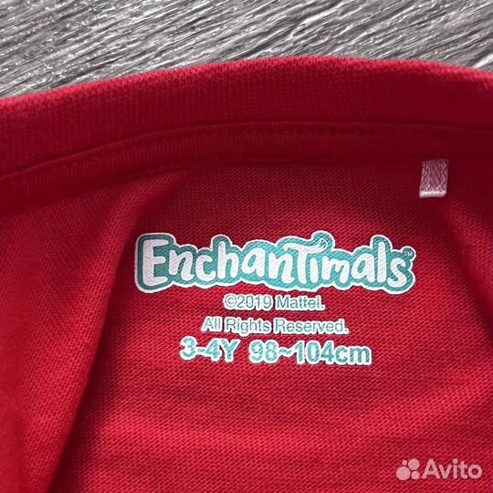 Новый лонгслив Enchantimals, 98-104см