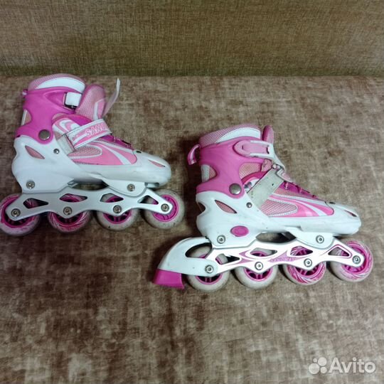 Роликовые коньки детские раздвижные