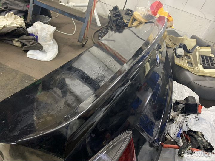 Крышка багажника е90 спойлер