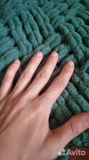 Плед детский вязаный мягкий