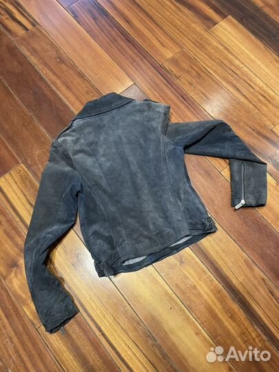 Плащ кожаный