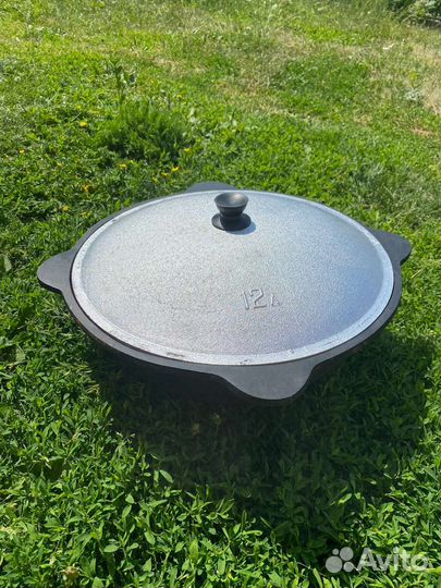 Казан чугунный 12 л