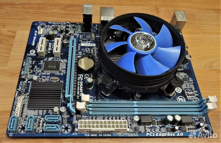 Материнка+проц