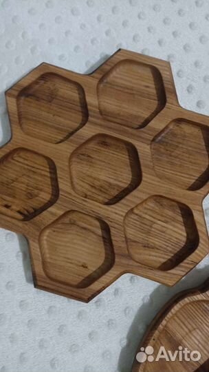 Менажница деревянная