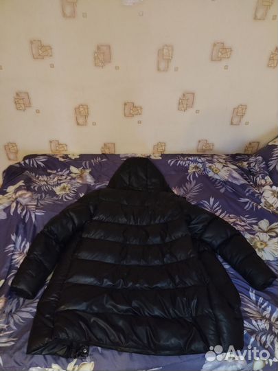 Пуховик зимний мужской удлиненный