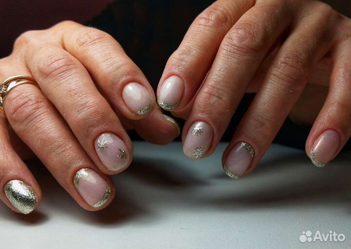 Маникюр гель лак