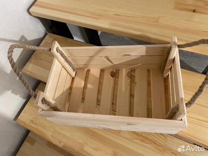 Ящики деревянные декоративные