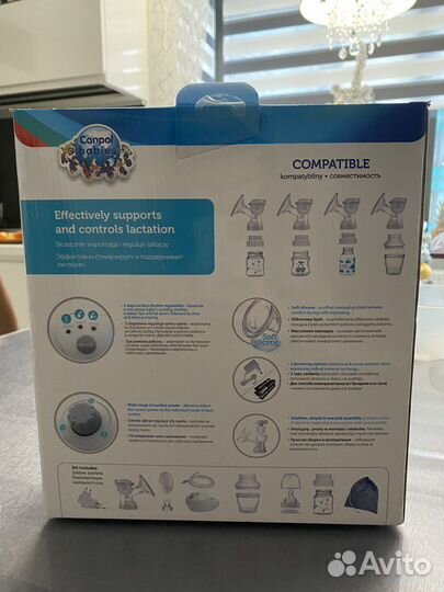Молокоотсос электрический canpol