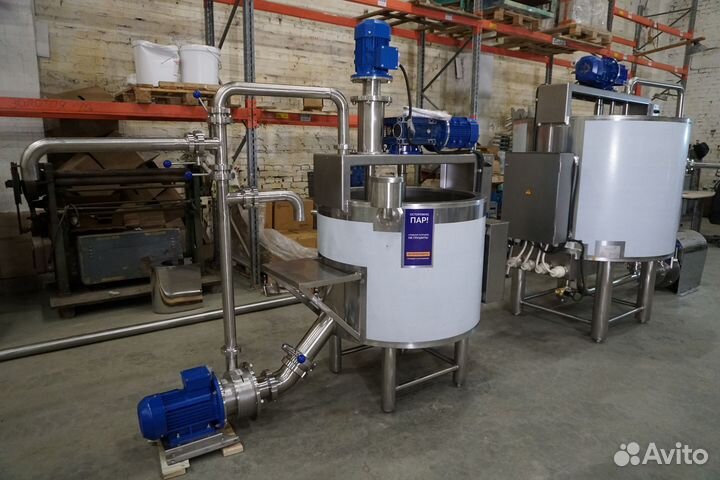 Линия производства майонеза, соуса, горчицы