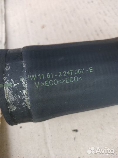 Патрубок интеркулера bmw 5 e39 дизель