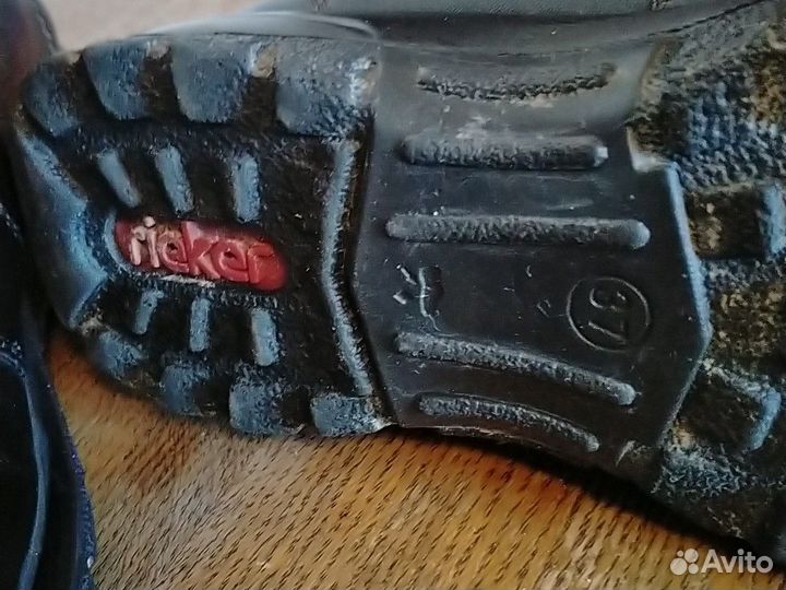 Ботинки зимние rieker