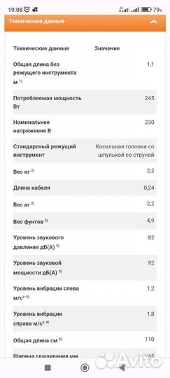 Триммер электрический stihl