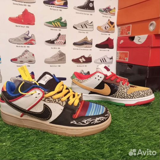 Кроссовки Nike dunk sb Low What The Paul