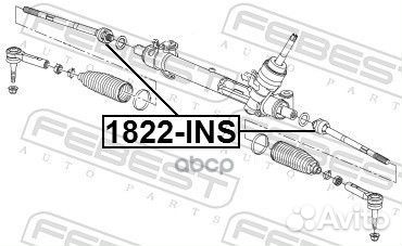 Тяга рулевая opel insignia 2009- 1822-ins Febest