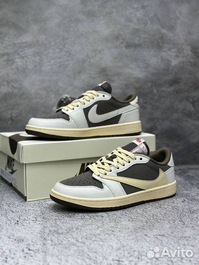 Кроссовки Nike Air jordan low travis scott