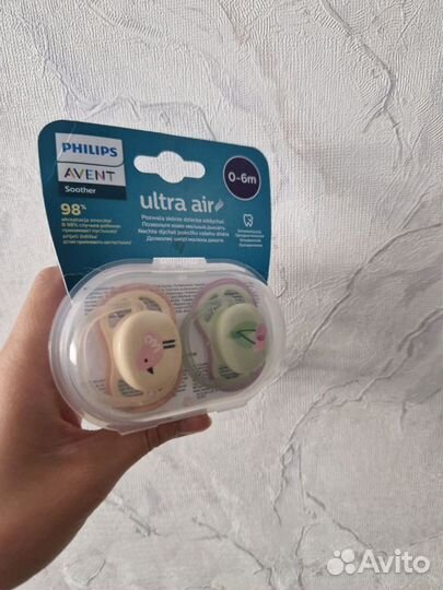 Новые пустышки Avent