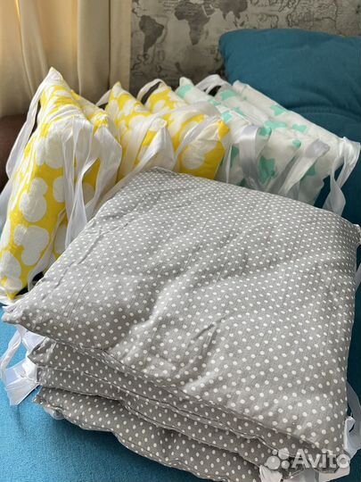 Бортики в детскую кроватку