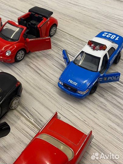 Машинки kinsmart пакетом 5 шт