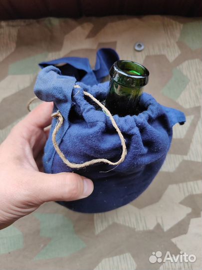 Чехол для стеклянной фляги СССР