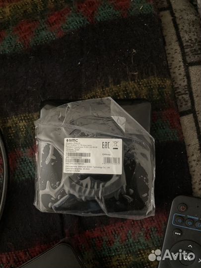 Роутер и тв приставка мало бу