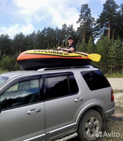 Лодка надувная intex explorer 300