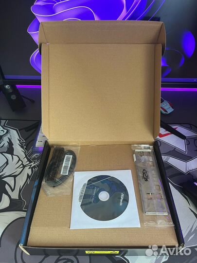 Материнская плата AM4 ASRock A520M-HVS