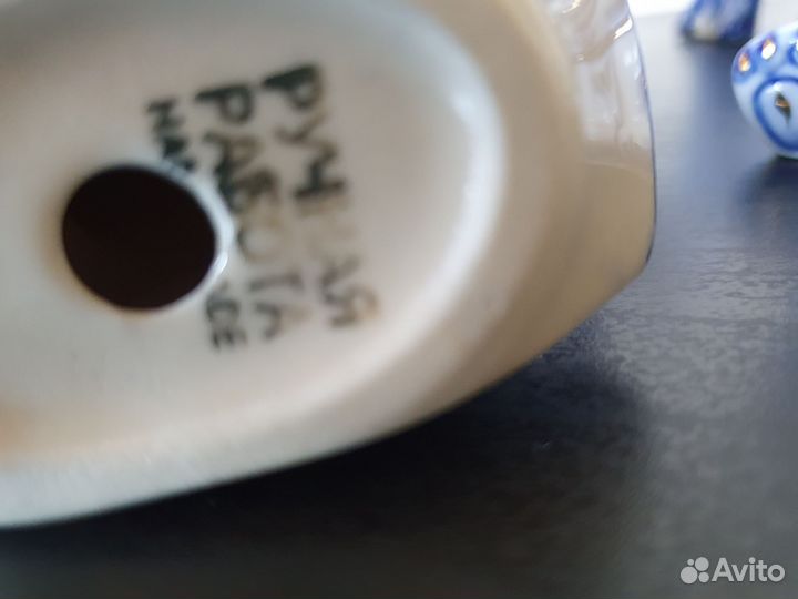 Фигурки,Гжель,настоящии