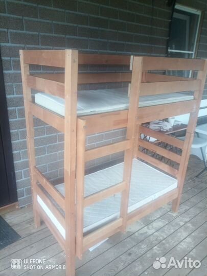 Кровать детская двухэтажная