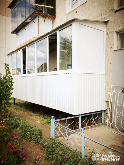 Остекление балконов под ключ - за 3 дня