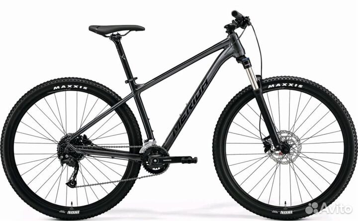 Merida big nine 100 - 3x Dark Silver Black, XXL