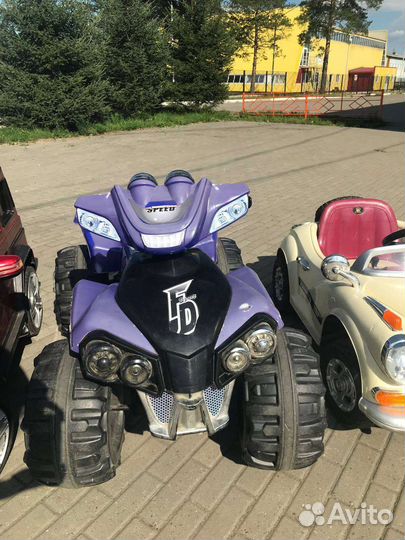 Детский электромобиль мотоцикл
