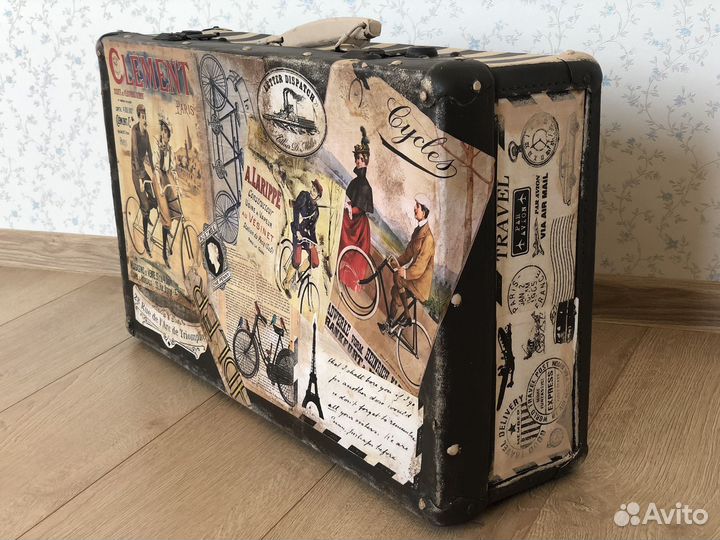 Чемодан воспоминаний интерьерный декоративный