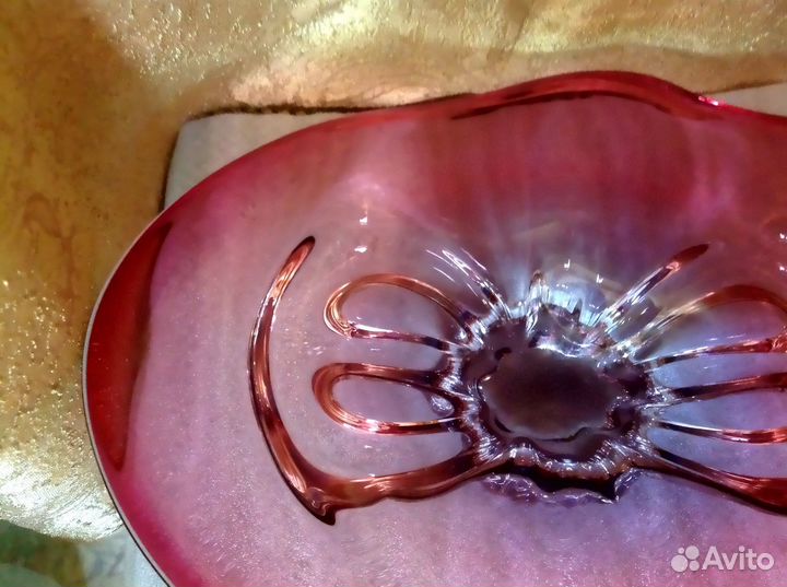 СССР Вазы интерьерные цветное стекло пресс папье