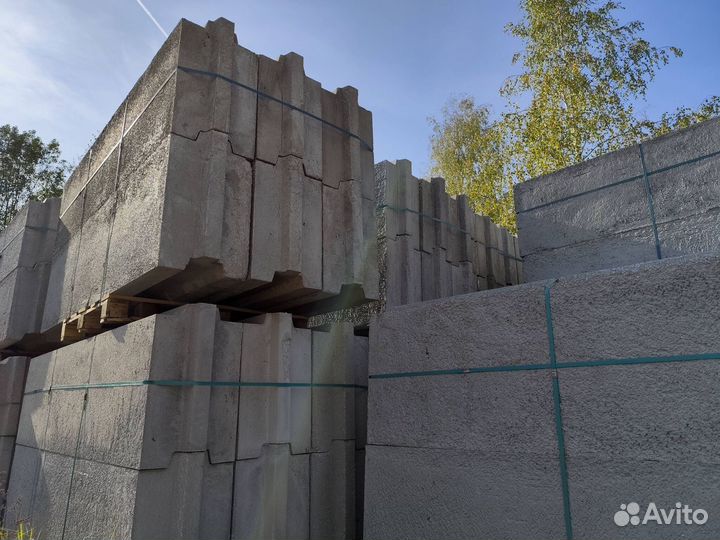Полистиролбетонные блоки в наличии и на заказ