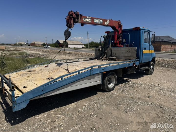 ЗИЛ 5301 с ломаной платформой с КМУ, 2003