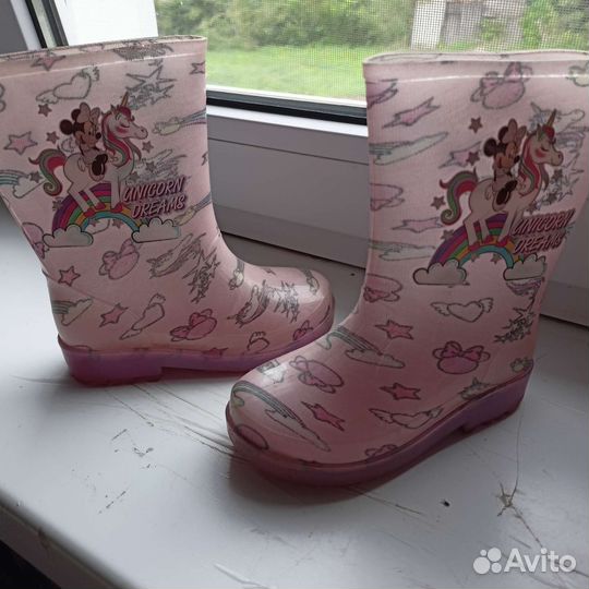 Сапоги резиновые детские