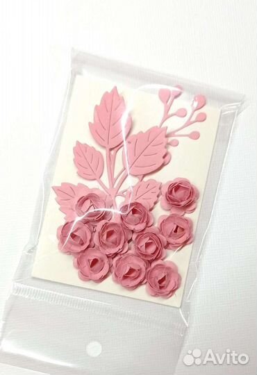 Набор цветов для скрапбукинга