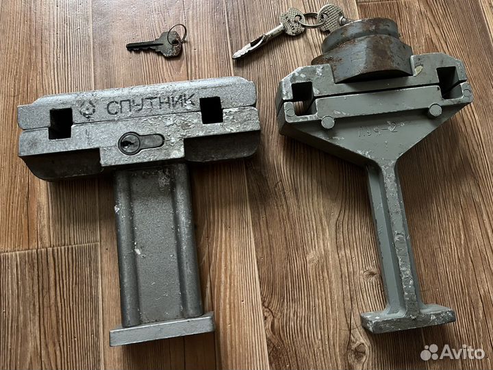 Противоугонный блокиратор педалей СССР