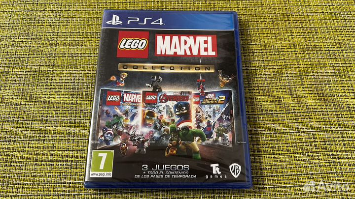 Lego marvel collection ps4 Новый диск